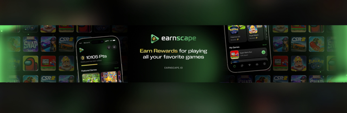 Earnscape Play. Stream. Earn.