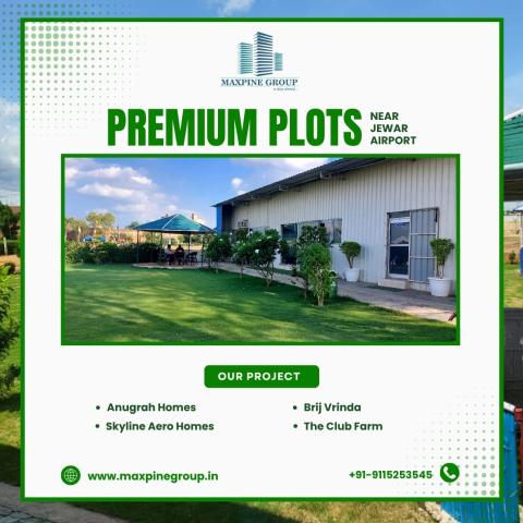 Premium Plots Near Jewar Airport – A Smart Investment Opportunity by Maxpine Group - PromoteProject | Startup Growth Platform