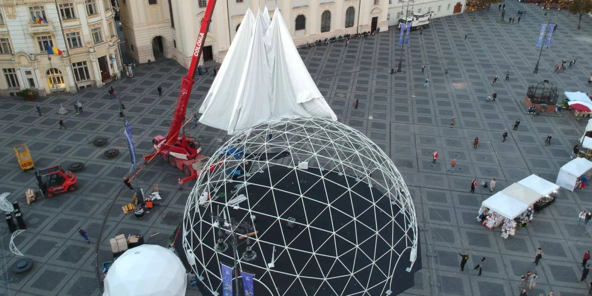 Geodesic Domes for Events with High-Impact Projection