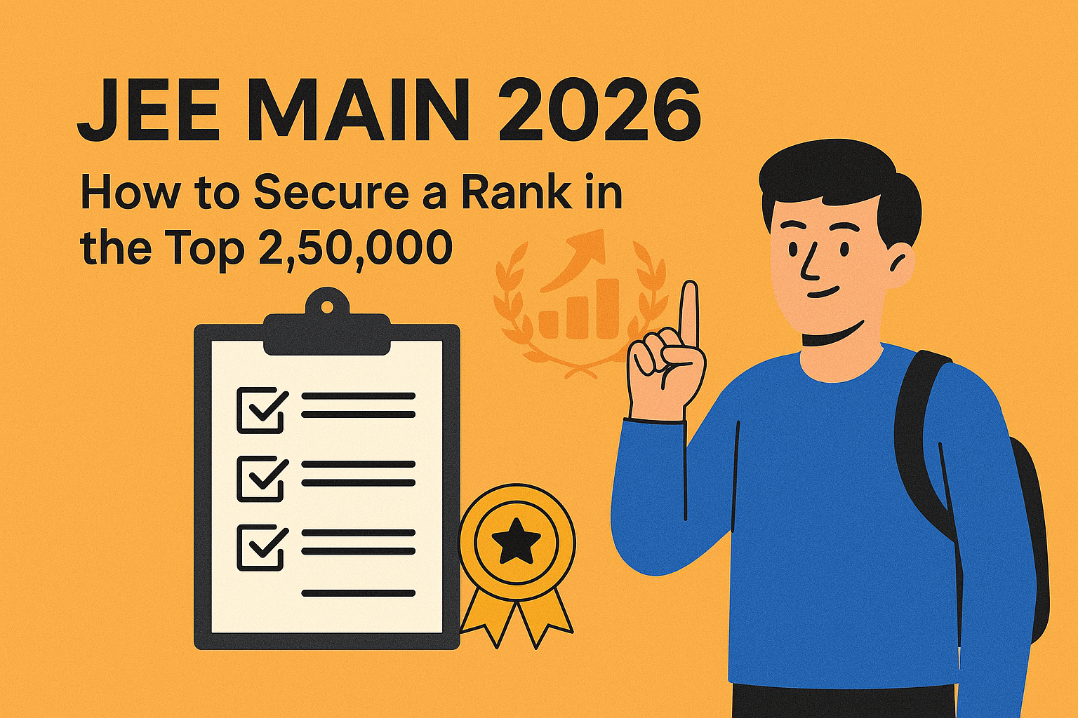 JEE Main 2026: How to Secure a Rank in the Top 2,50,000