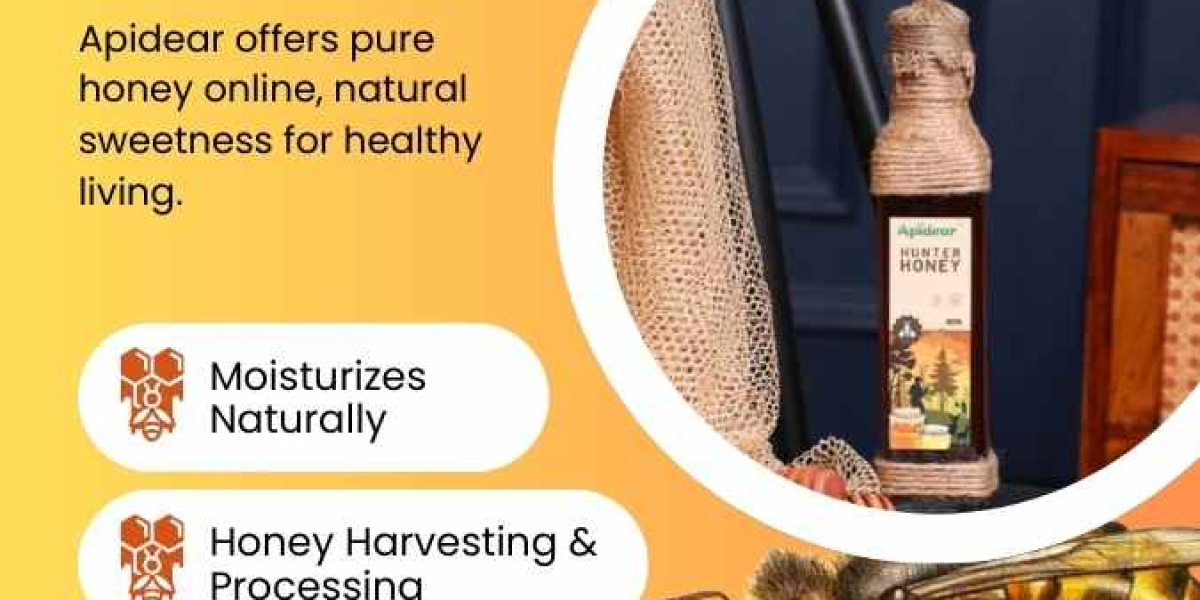 What distinguishes Hunter Honey from farmed honey?