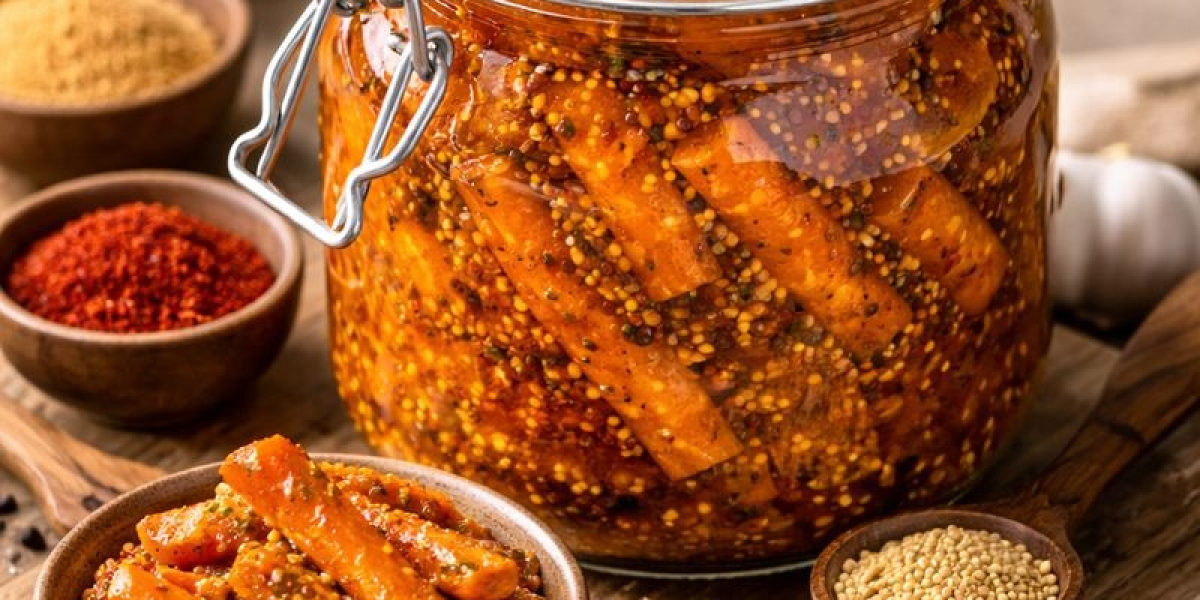 Carrot Pickle And Its Bright Place At The Table.
