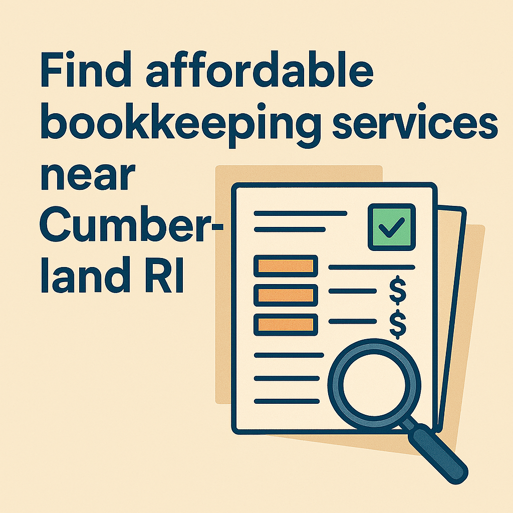 Find affordable bookkeeping services near Cumberland RI – Taxation, Accounting and Financial Service Provider