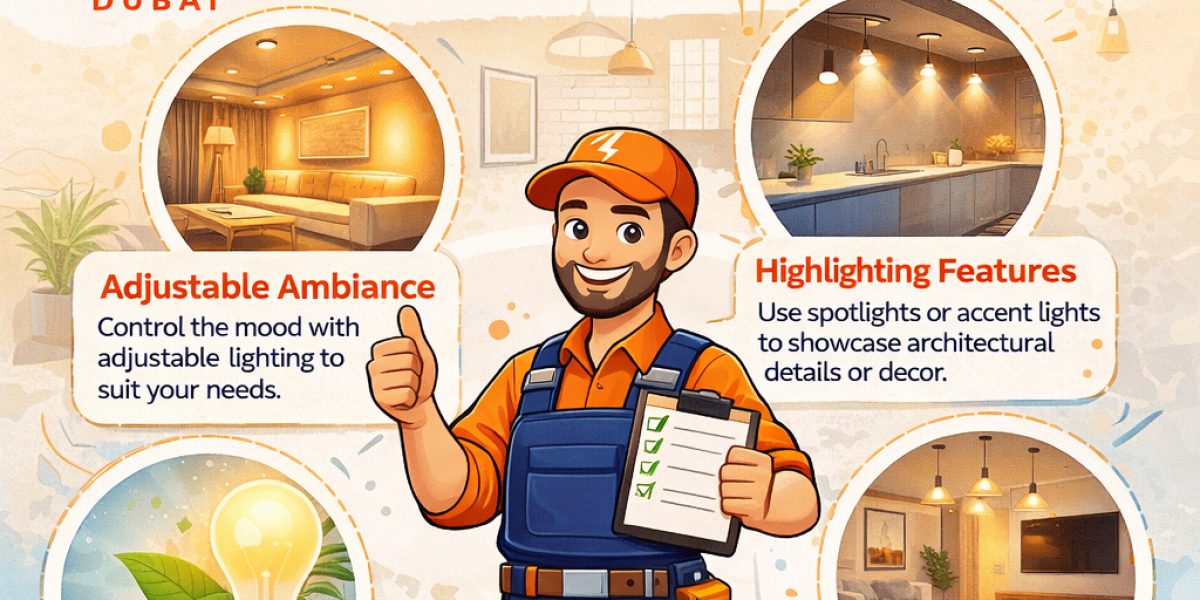 Renovating Your Space? An Electrician In Dubai Explains How Lighting Changes the Look Completely
