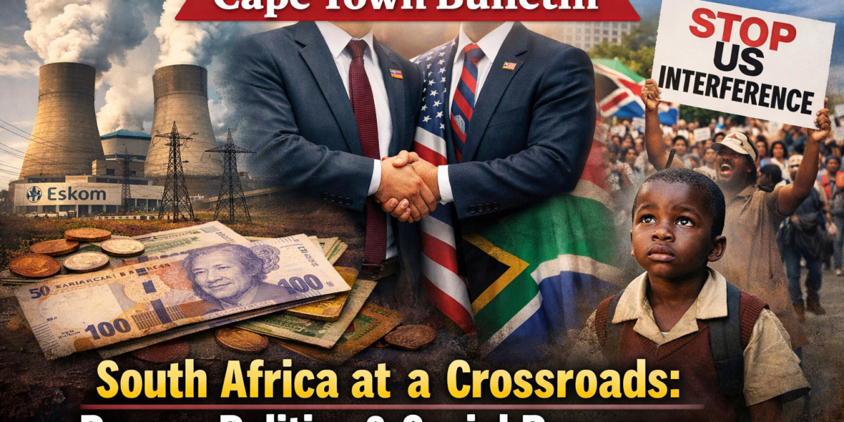 South Africa at a Turning Point: Economy, Diplomacy, and Social Pressures in 2026