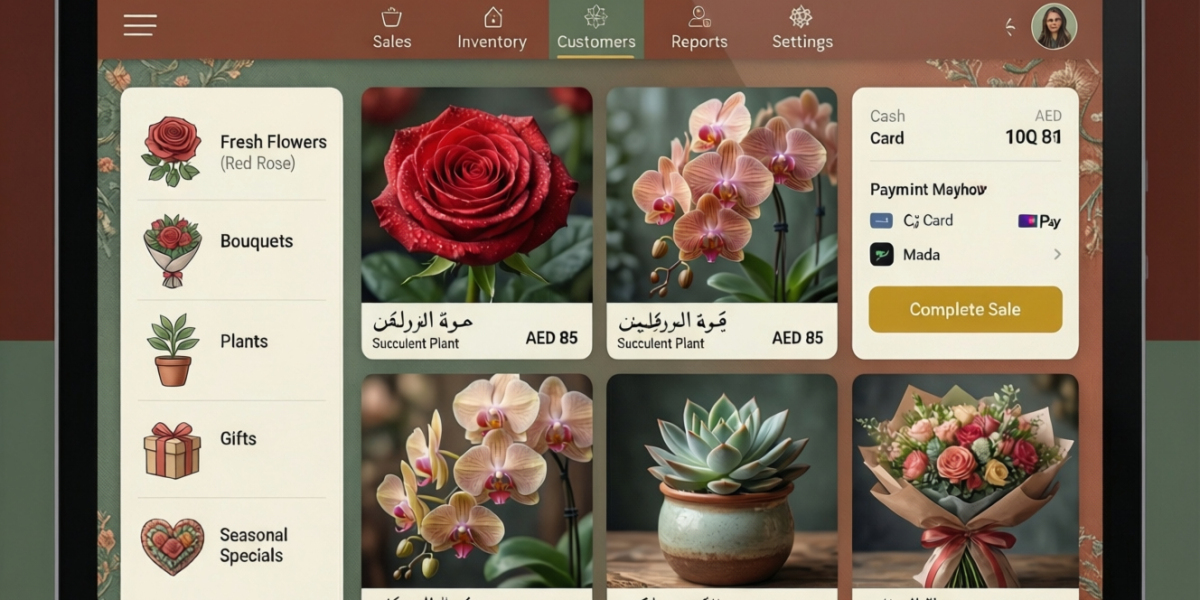 Cloud-Based POS for Florists in Dubai & UAE — Bizmodo Flower Shop Solution