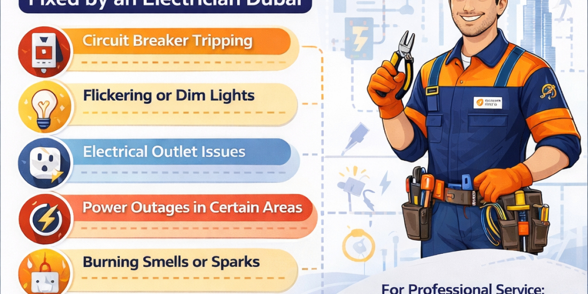 Top Home Electrical Faults Fixed by an Electrician Dubai