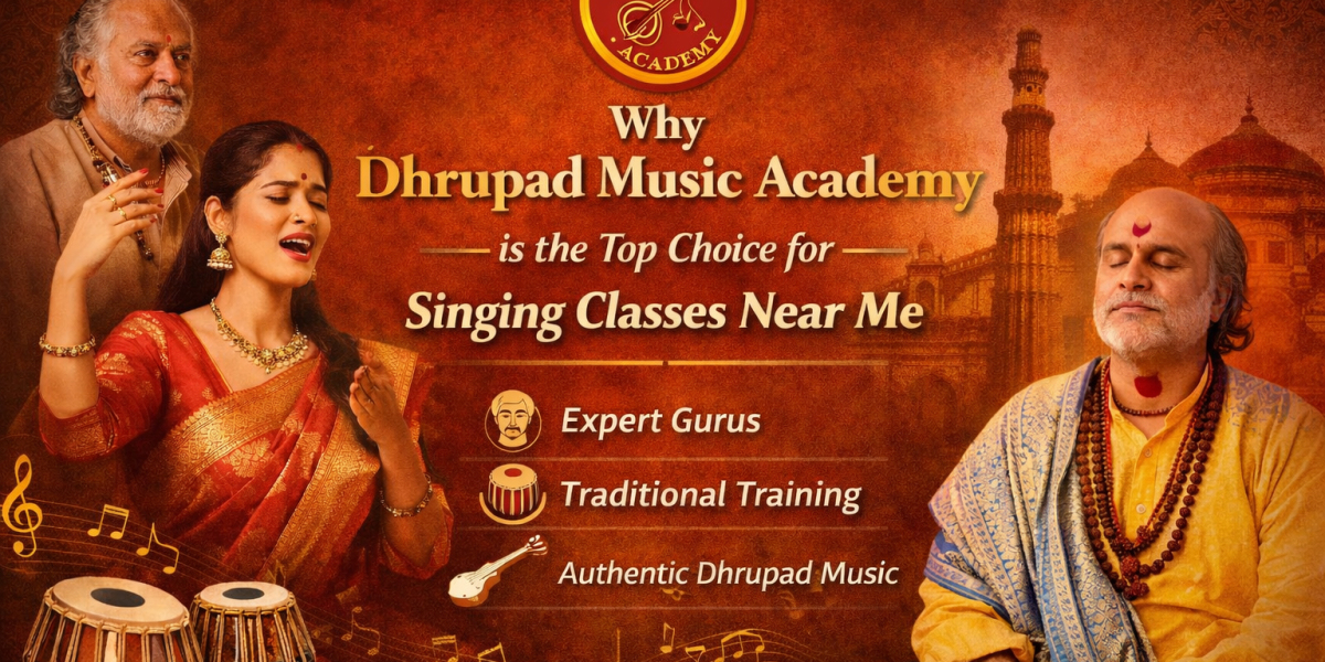 Why Dhrupad Music Academy Is the Top Choice for Singing Classes