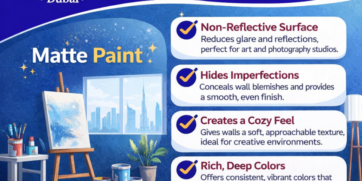 Why Matte Paint Is Best for Studios – Painting Services In Dubai Insights