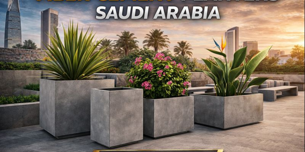 Fiber Cement Planters Saudi Arabia – Durable Style for Modern Outdoor Spaces