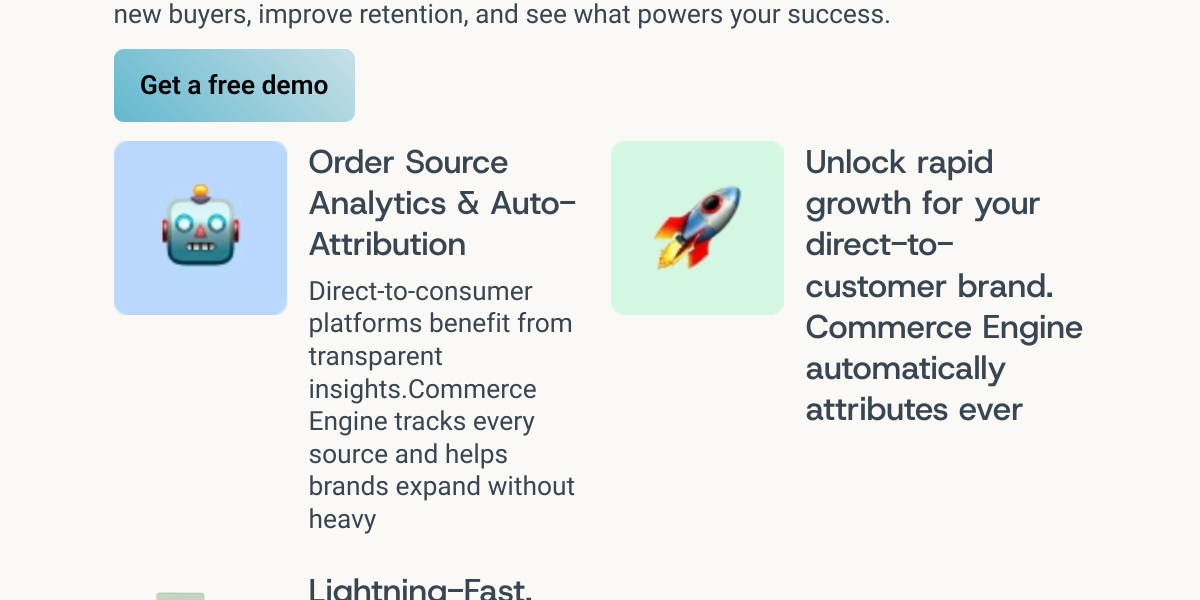 D2C E-commerce Solutions | Direct-to-Consumer Commerce Platform