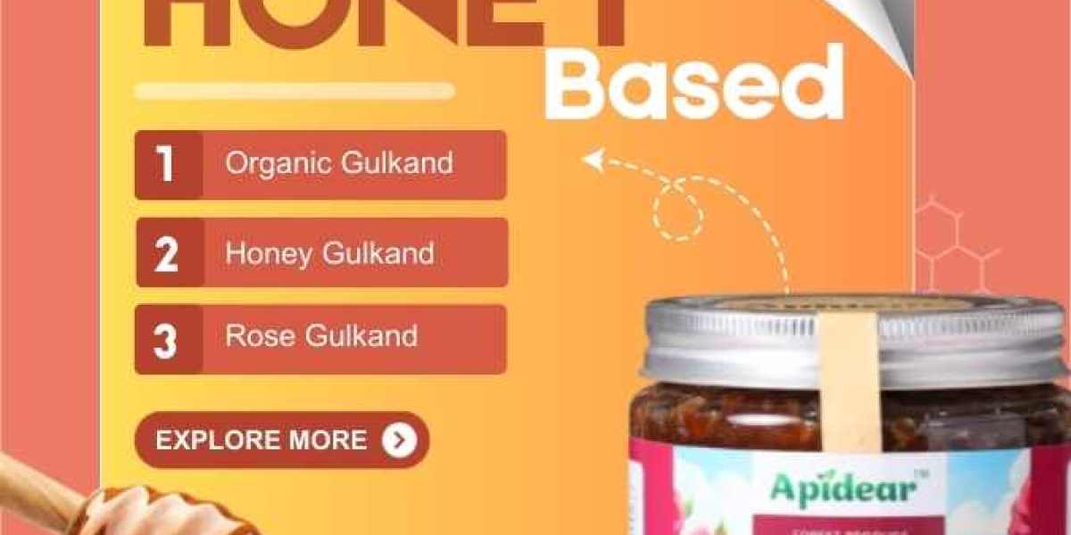 In what ways does Gulkand honey facilitate digestion and provide a cooling effect on the body?