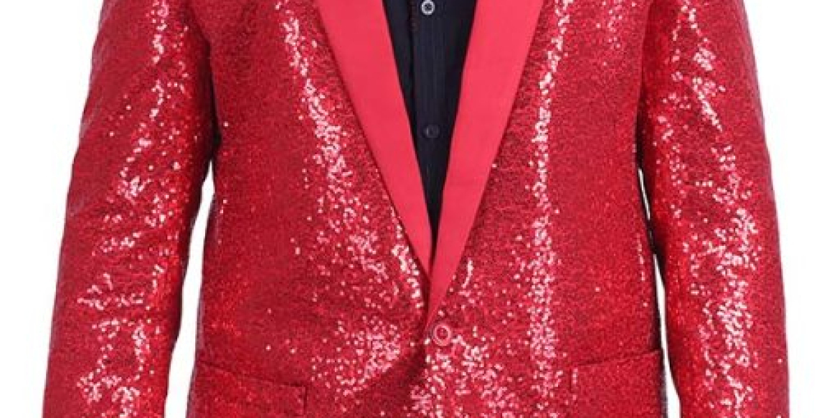 Men’s Sparkly Blazer – Dazzling Luxury Statement Jacket