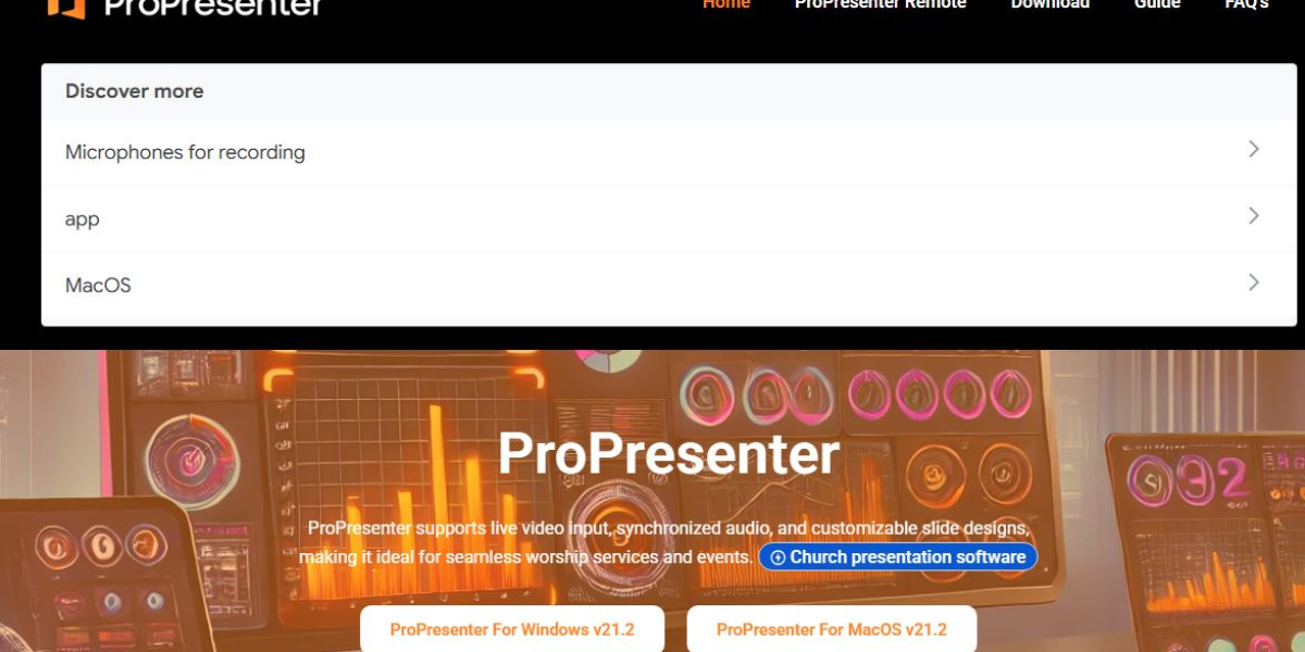 ProPresenter: The Go-To Presentation Software for Live Events