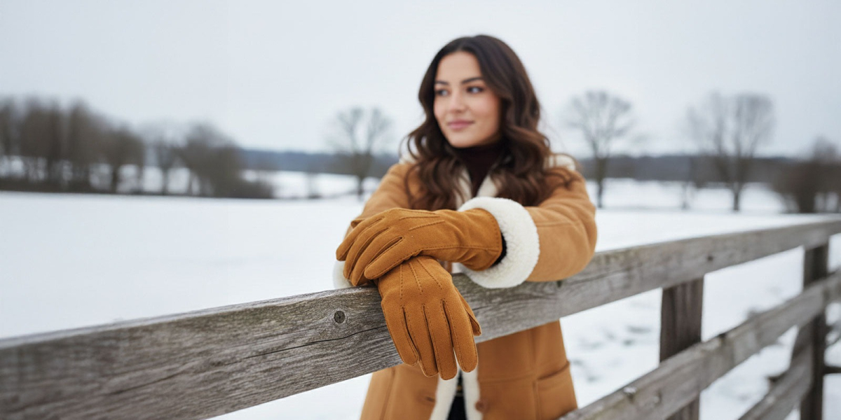 Women’s Sheepskin Gloves: The Perfect Winter Essential for Style and Warmth