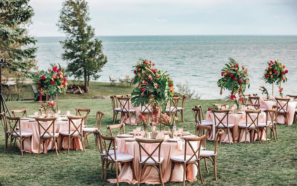Santorini Experience Wedding Mansion Toronto, Luxury Wedding Venue Rental for Dream Events - The Coast Rentals