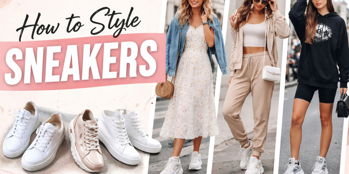 How to Style Sneakers With Dresses, Joggers & Streetwear