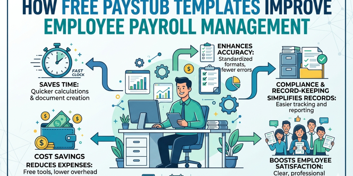 How Free Paystub Templates Improve Employee Payroll Management